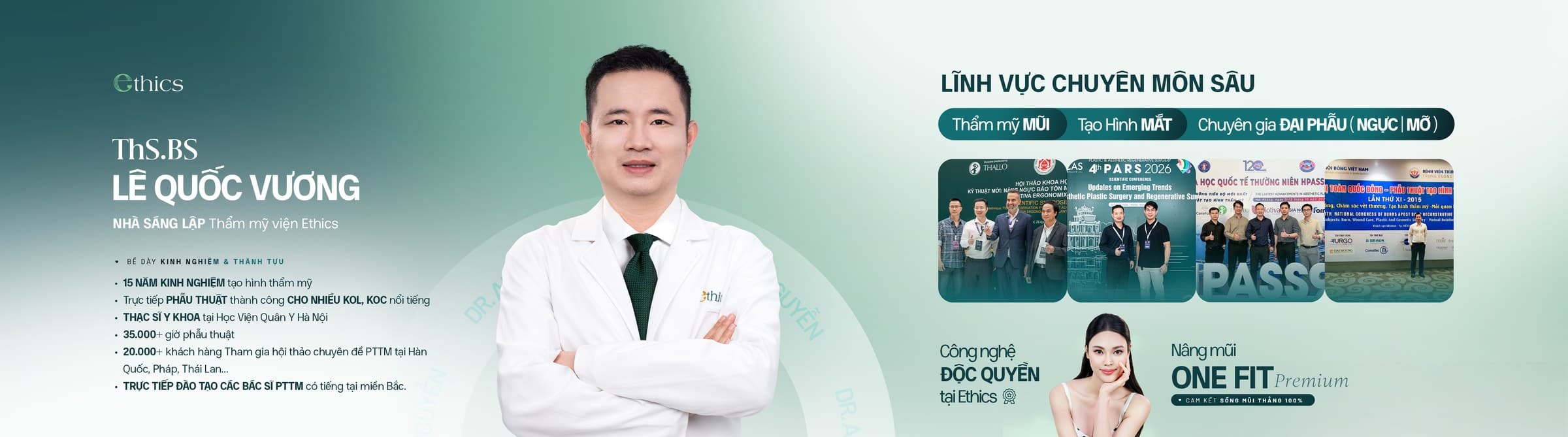 Profesní profil ThS.BS Lê Quốc Vương