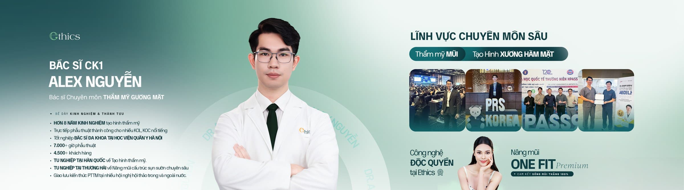 Profesní profil Bác sĩ Alex Nguyễn